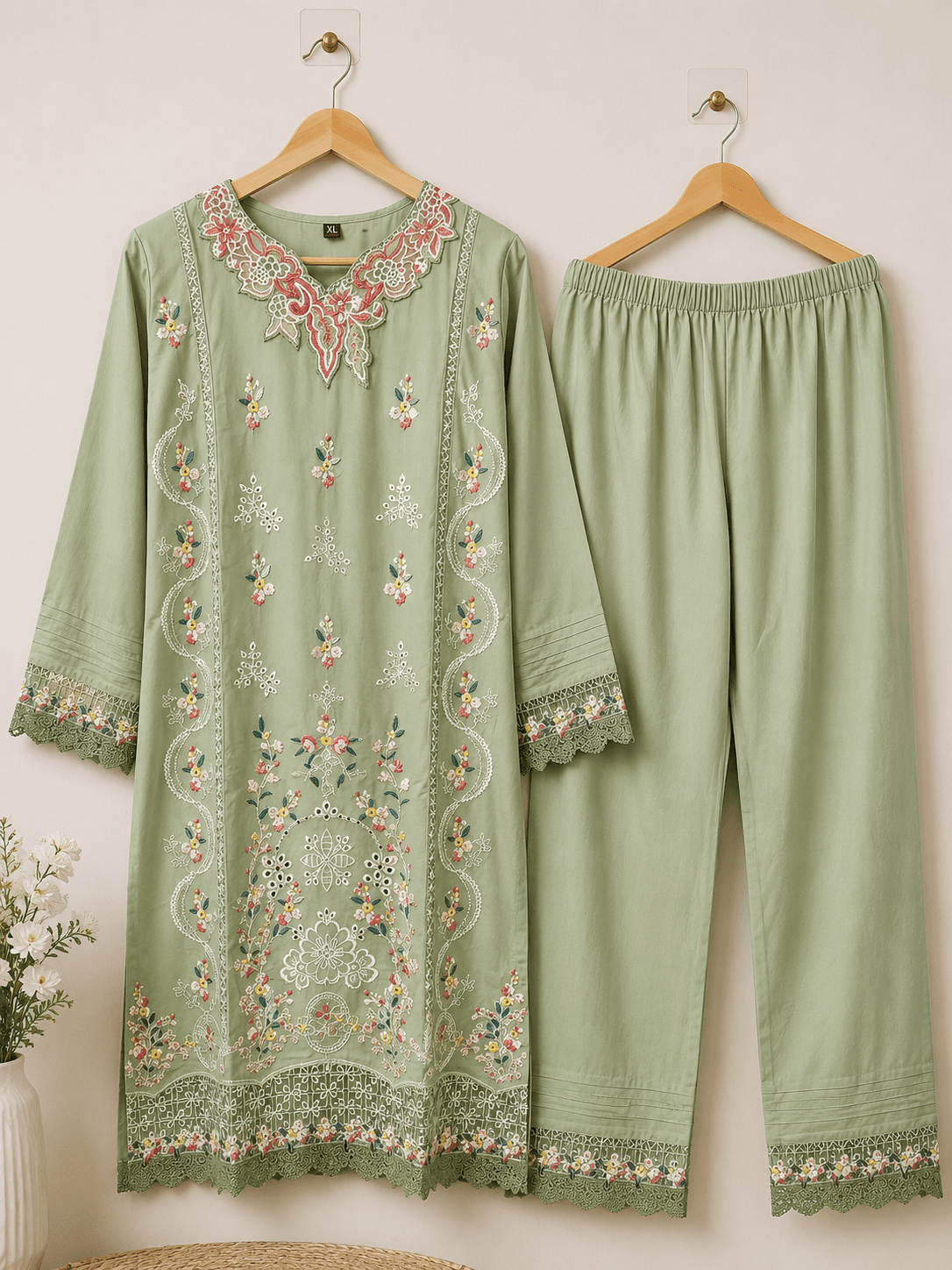 Pakistani Rayon 3 piece suit