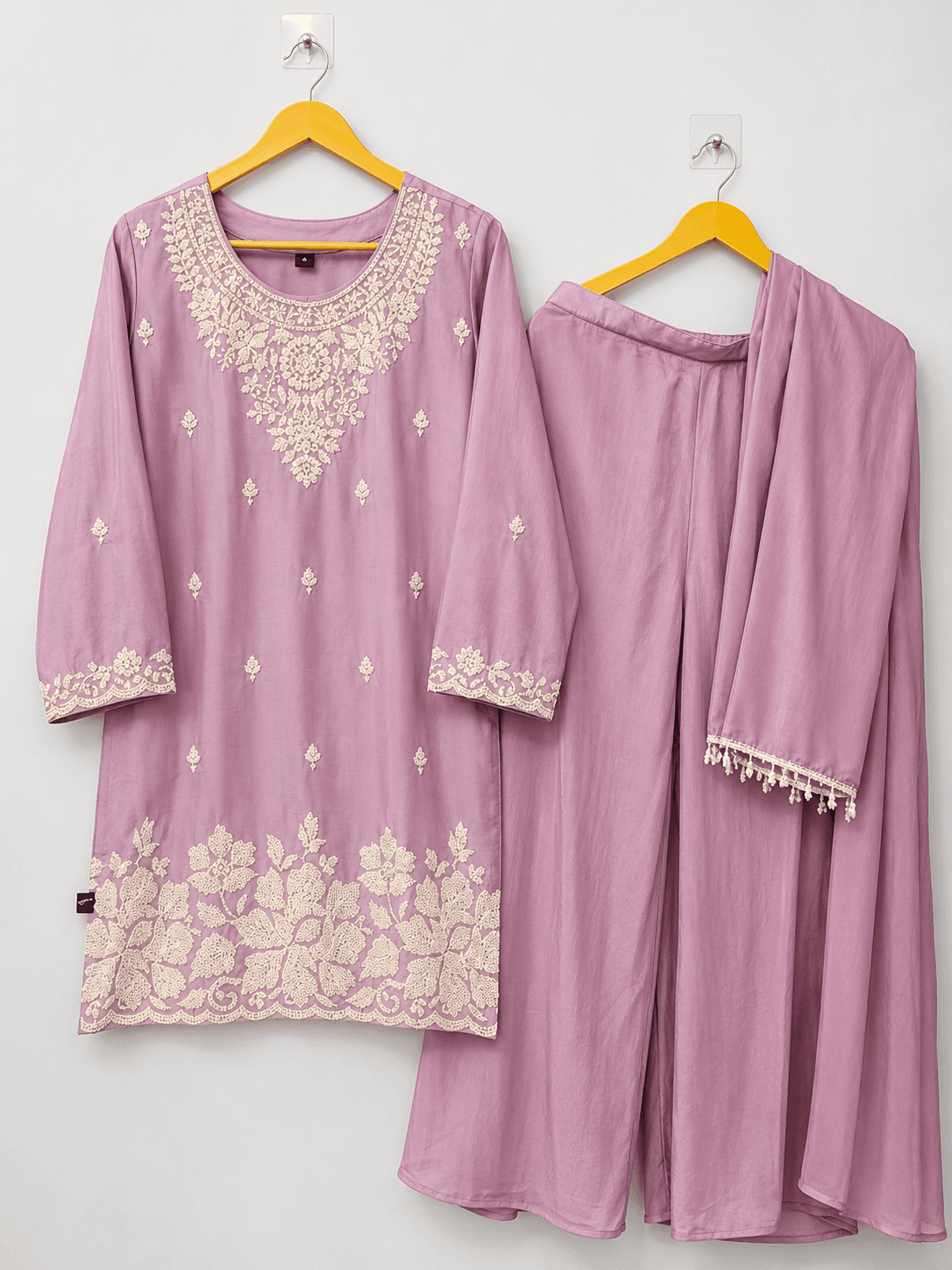 Handwork Short Kurta Palazzo Set