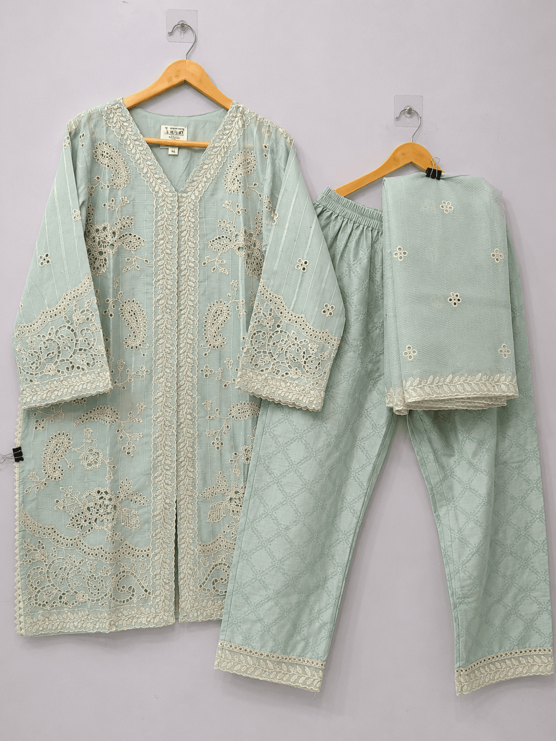 Pakistani Cutwork 3-Piece Suit