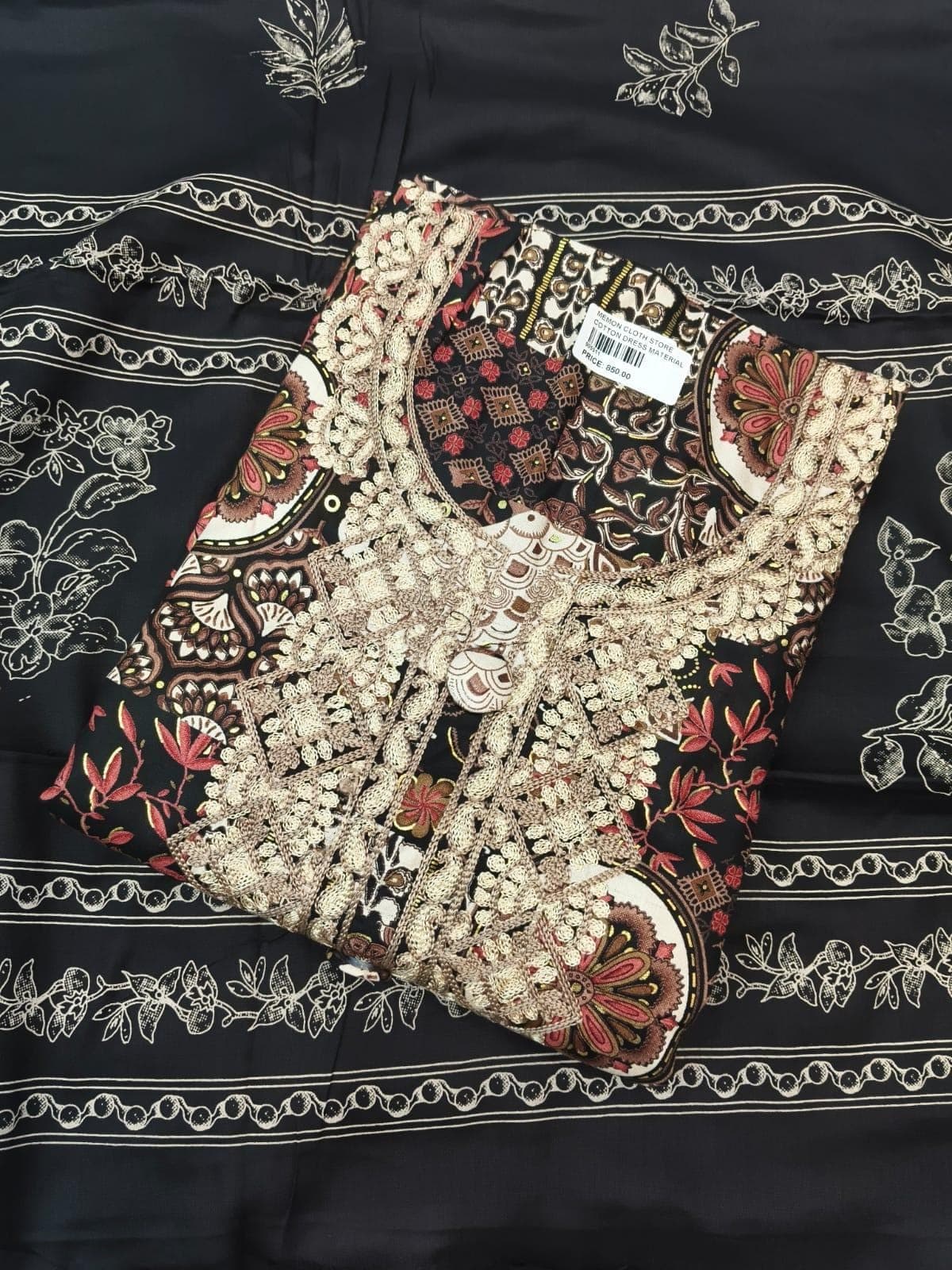 Printed Cotton Dress Material