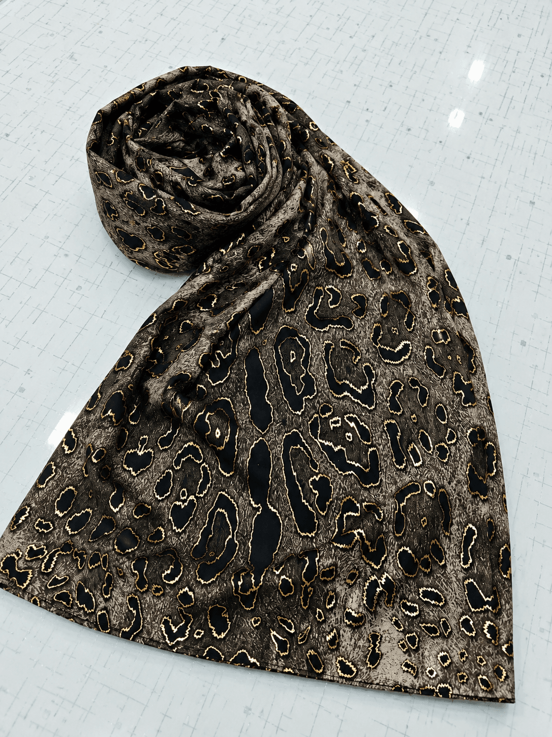 Leopard Print Stole