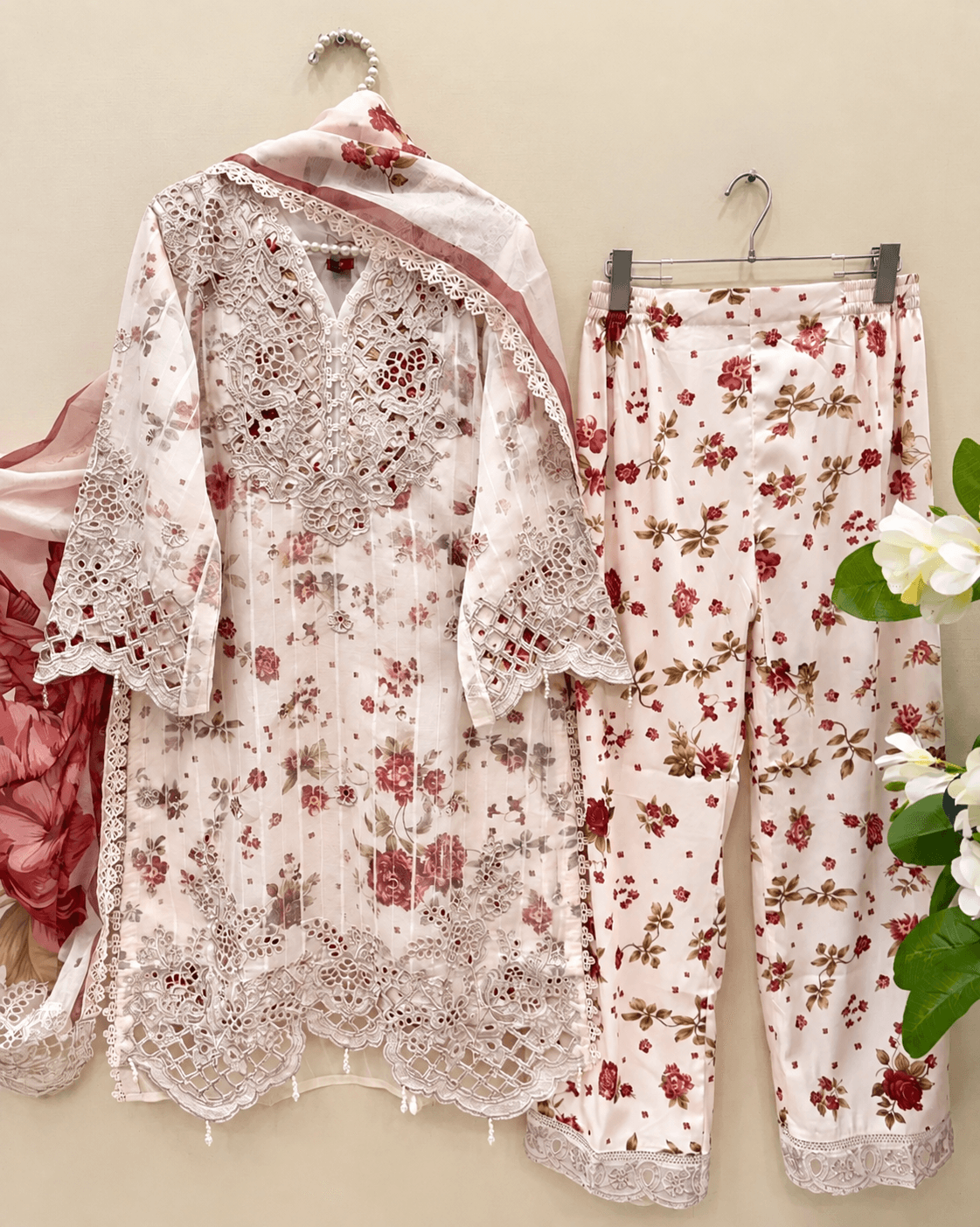 Floral Printed Pakistani Readymade